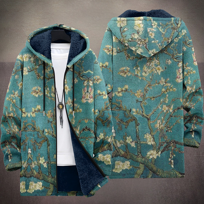 Océan - Manteau à capuche inspiré de l’art