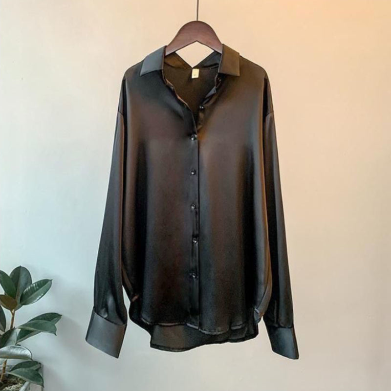 Nat™ - Chemise Élégante en Satin