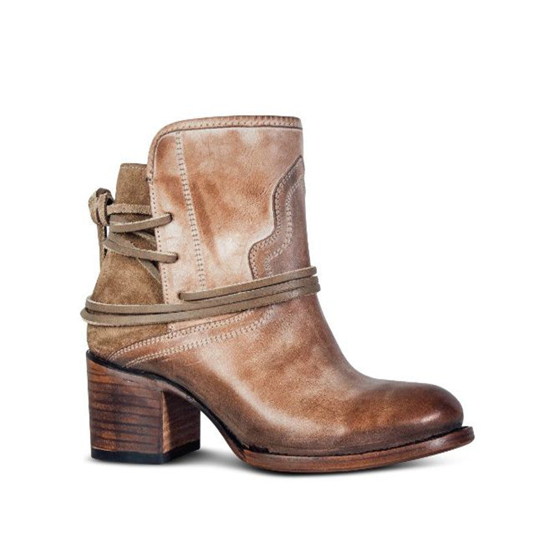 Flora™ - Bottes Western Vintage