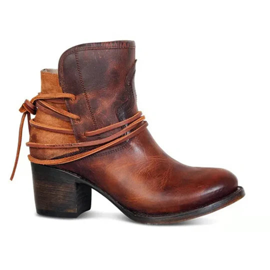 Flora™ - Bottes Western Vintage