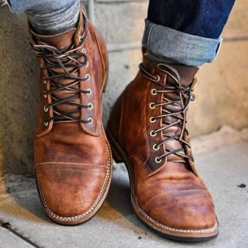 Christian | Bottes en cuir