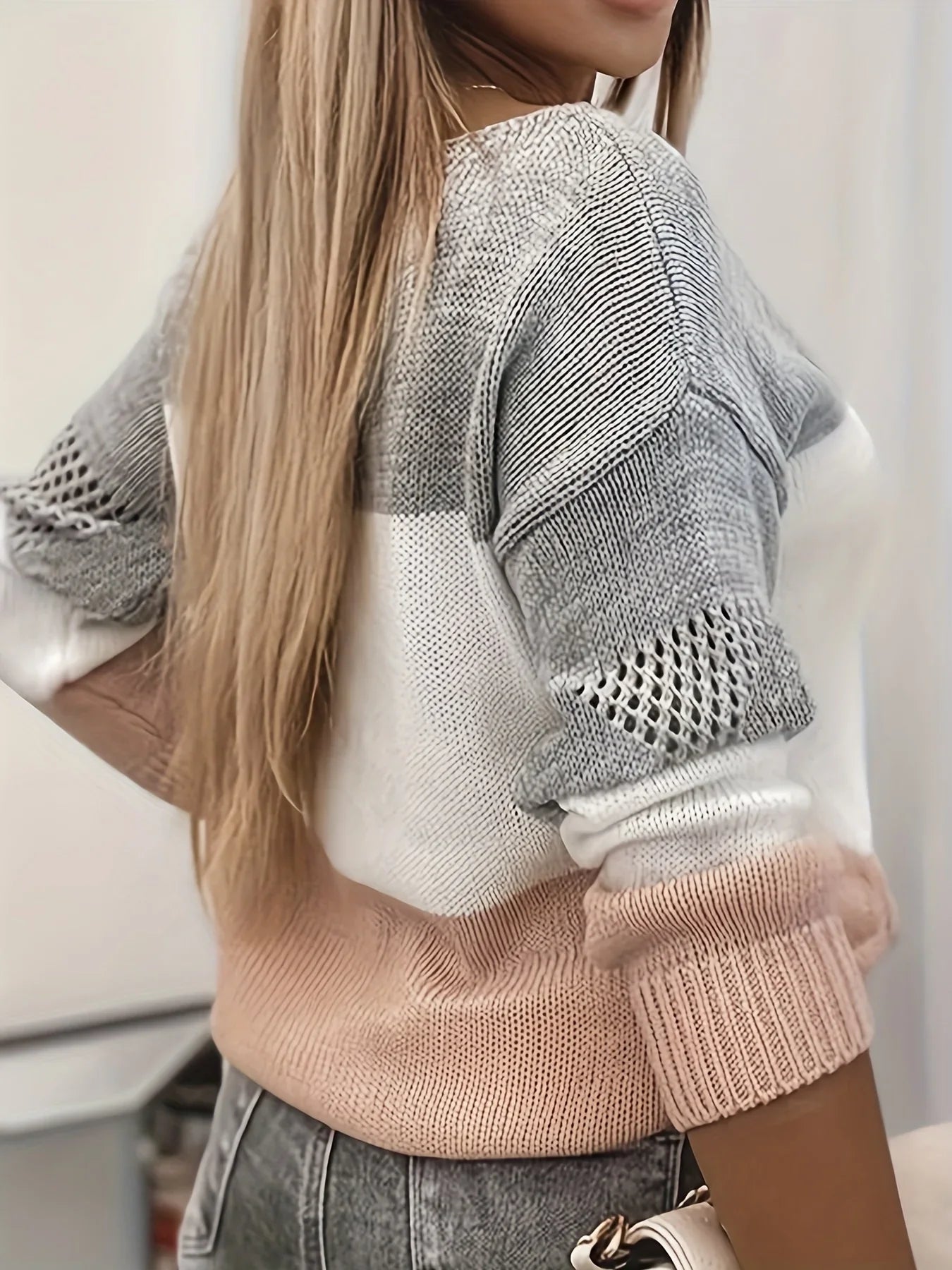 Yuna™ | Pull en Maille Découpé