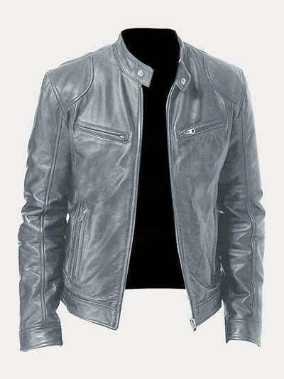 David™ - Veste en Cuir Casual