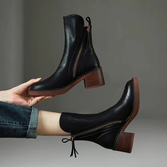 Mandy™ - Bottines en Cuir