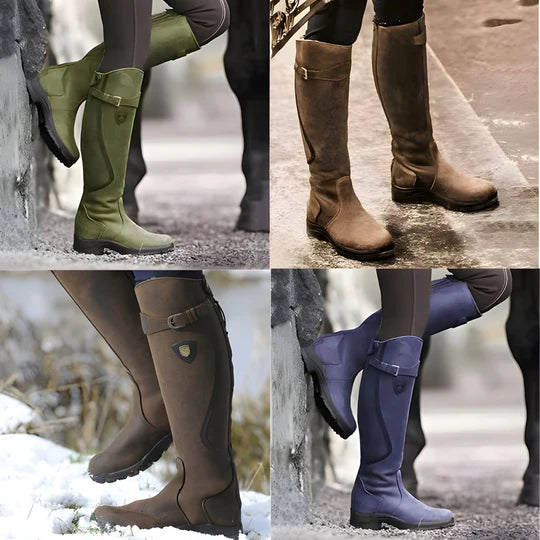 Astrid™ - Bottes en Cuir