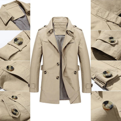 Arthur™ - Manteau Classique Coupe Longue