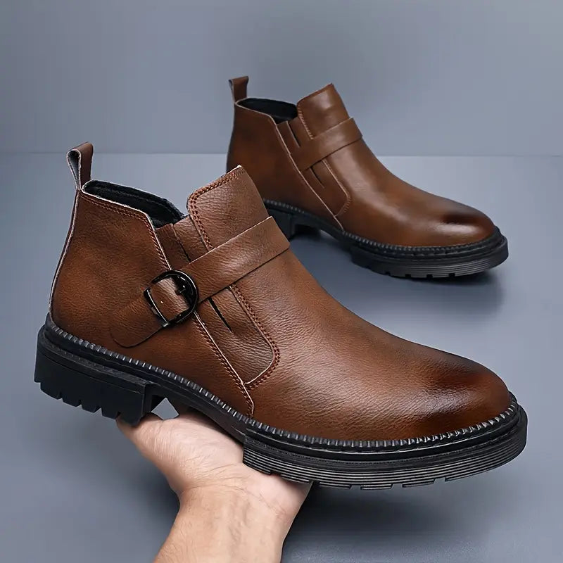 Liam | Bottes rangers en cuir pour hommes