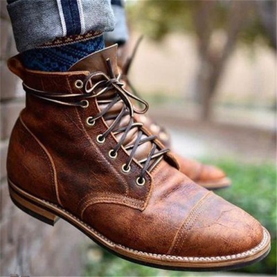 Christian | Bottes en cuir