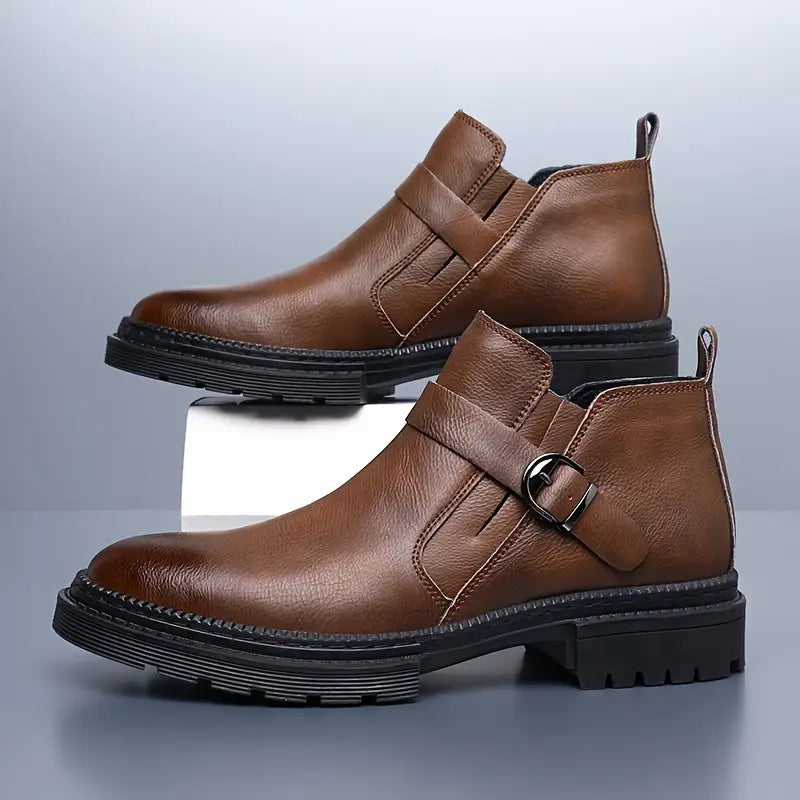 Liam | Bottes rangers en cuir pour hommes