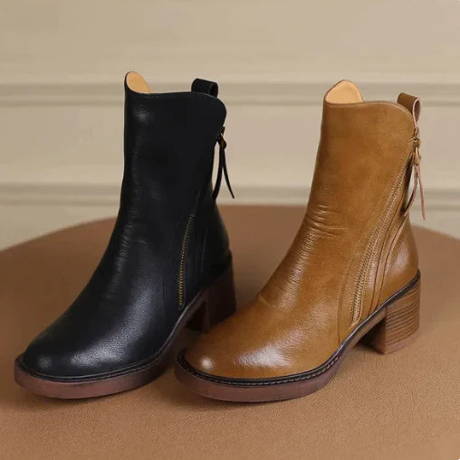 Mandy™ - Bottines en Cuir